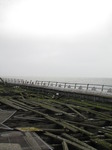 SX09935 Partially collapsed boards on Mumbles pier.jpg